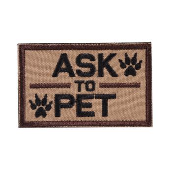 ASK TO PET Patch