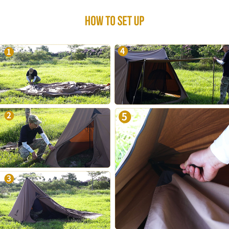 SOLO HOMESTEAD Camping Tent (TC)