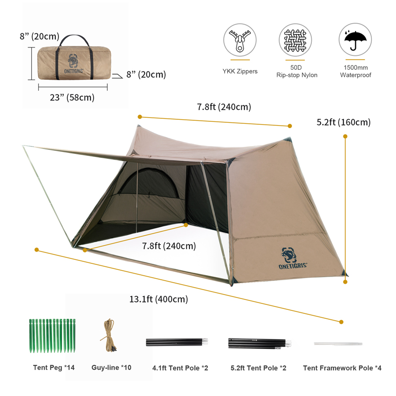 SOLO HOMESTEAD Camping Tent | OneTigris