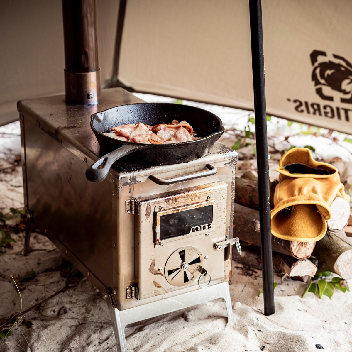 OneTigris TIGER ROAR Tent Stove | Keep your shelter toasty