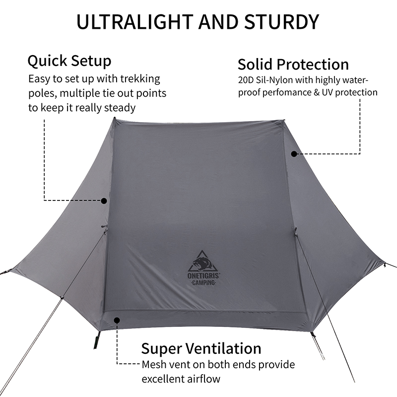 The product details of MOUNTAIN RIDGE Camping Tent