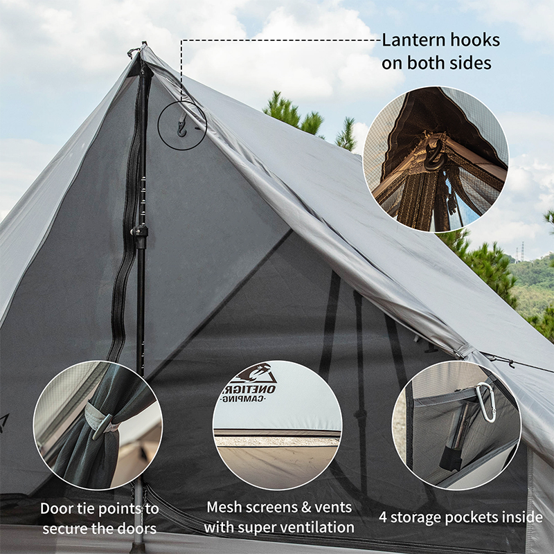 The product details of MOUNTAIN RIDGE Camping Tent