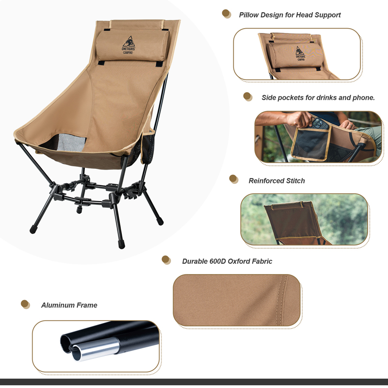 OneTigris Dargonhide Camping Chair 06