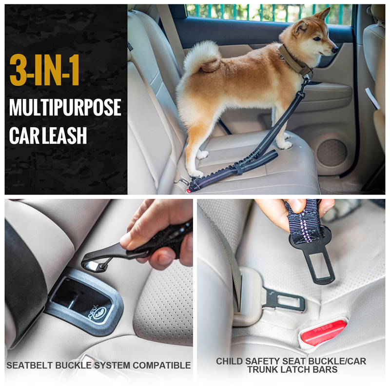 Details of OneTigris car safetybelt leash
