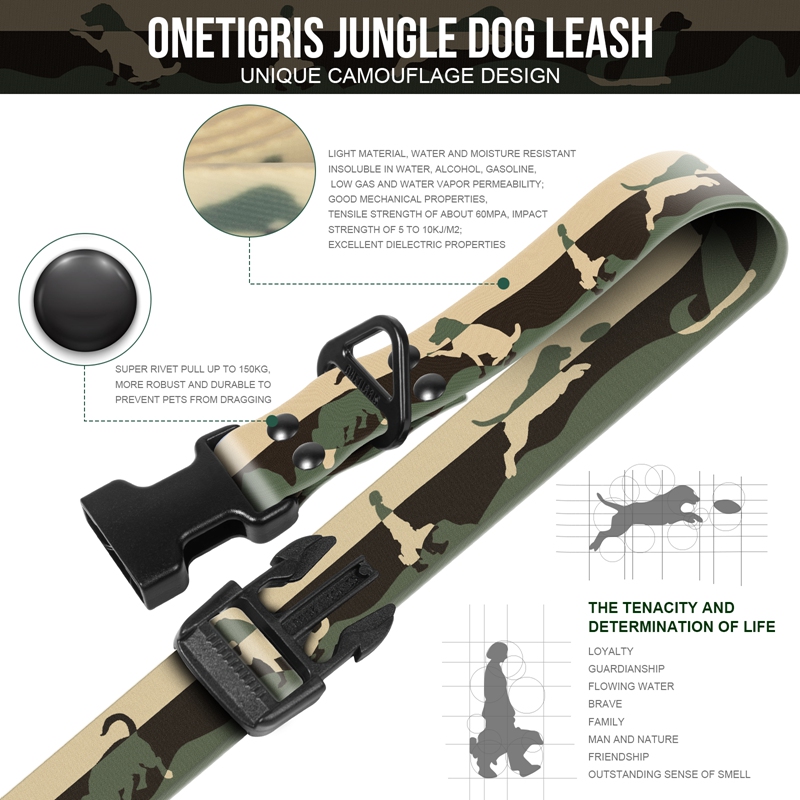 OneTigris Jungle Dog leash