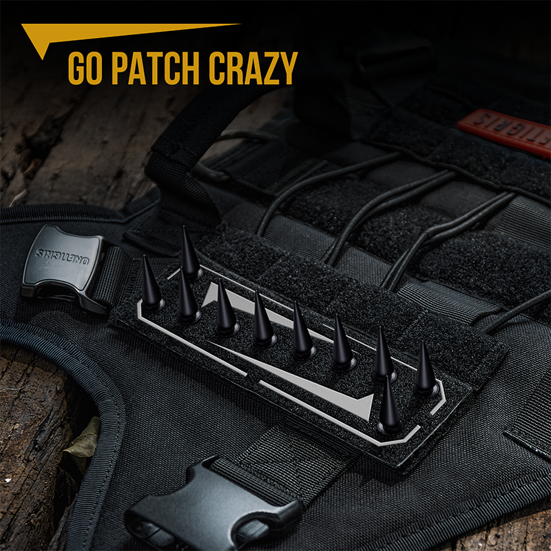 The product details of Spiked Reflective Patch