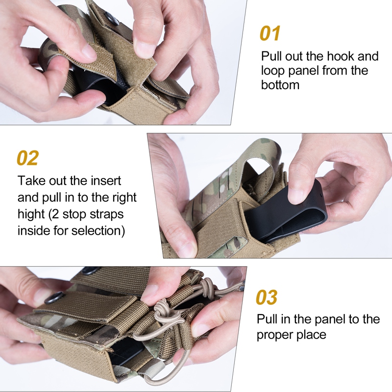 How to use onetigris mag pouch 44