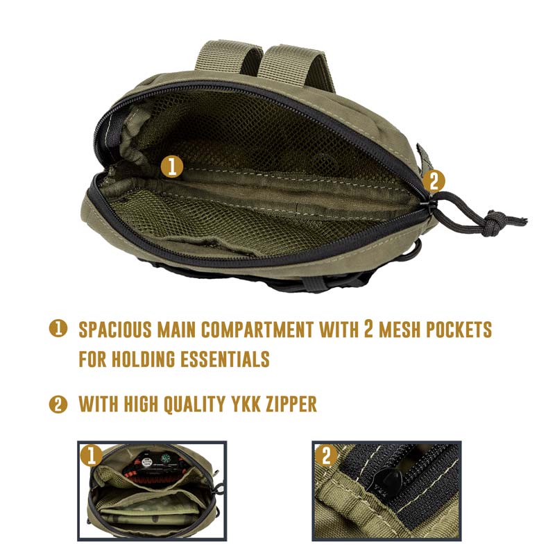Detail of OneTigris Canine EDC Dog Pouch