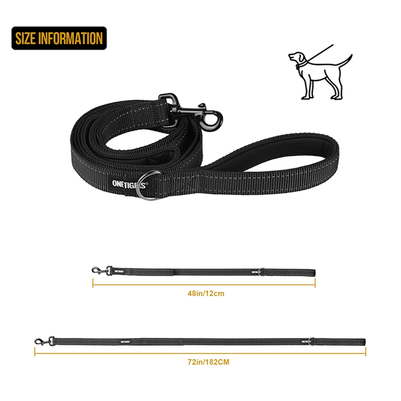 OneTigris Dog Leash 16 size information