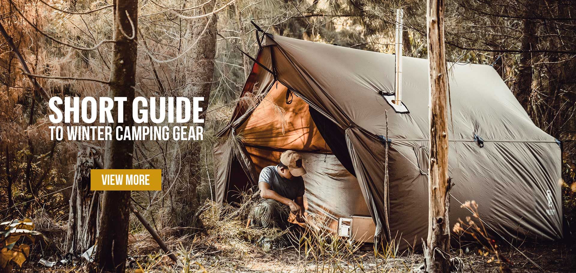 SHORT GUIDE TO WINTER CAMPING GEAR